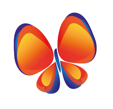 Smartfeedback footer vlinder